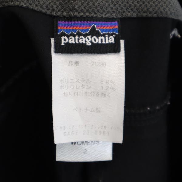patagonia パタゴニア アウトドアショートパンツ 2 ブラック系 レディース