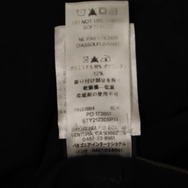 patagonia パタゴニア アウトドアショートパンツ 2 ブラック系 レディース