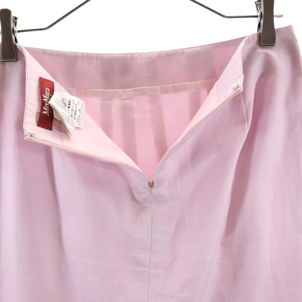 MAX MARA マックスマーラ ミニ丈 台形 スカート 36 ピンク系 レディース