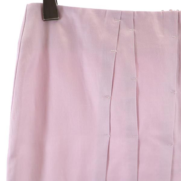 MAX MARA マックスマーラ ミニ丈 台形 スカート 36 ピンク系 レディース