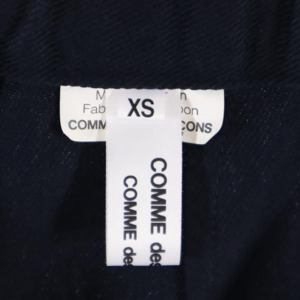 COMME des GARCONS コムデギャルソン 2009年 日本製 ミディ丈 タイトスカート XS ネイビー レディース