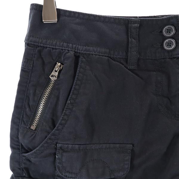 ARMANI EXCHANGE アルマーニエクスチェンジ ショートパンツ 黒 レディース