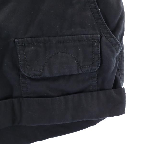 ARMANI EXCHANGE アルマーニエクスチェンジ ショートパンツ 黒 レディース