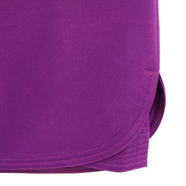 Gianni Versace ジャンニヴェルサーチ イタリア製 ミニ丈 ウール100% スカート 紫 レディース