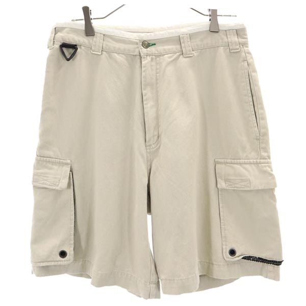 TOMMY HILFIGER トミーヒルフィガー カーゴショートパンツ W31 ベージュ系 メンズ