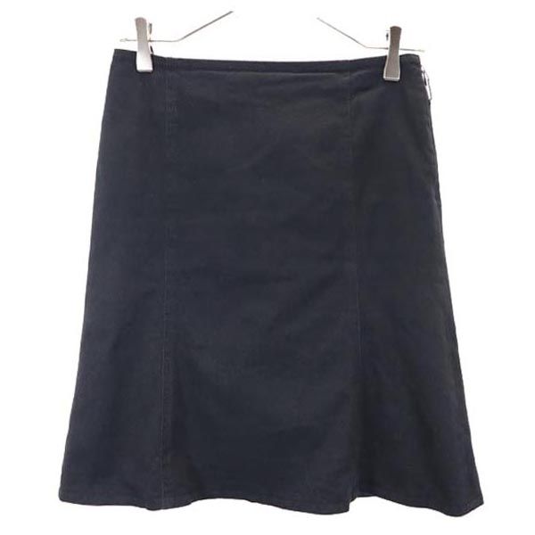 BURBERRY BLUE LABEL バーバリーブルーレーベル 三陽商会 ミニ丈 スカート 36 黒 レディース