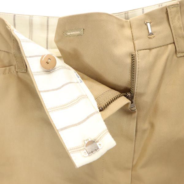 Le Minor ルミノア 日本製 ミディ丈 スカート 38 ベージュ レディース