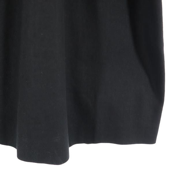 ANTEPRIMA アンテプリマ リネンブレンド ミディ丈 スカート 44 黒 レディース