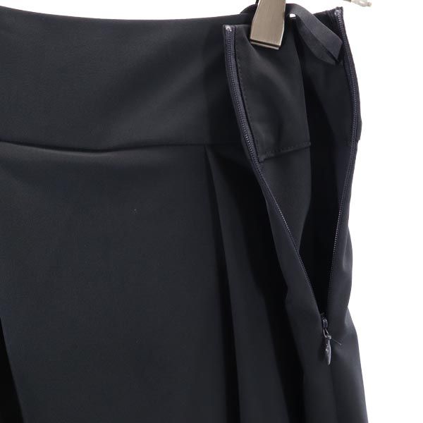 FOXEY NEW YORK フォクシーニューヨーク 日本製 ミディ丈 スカート 黒 レディース