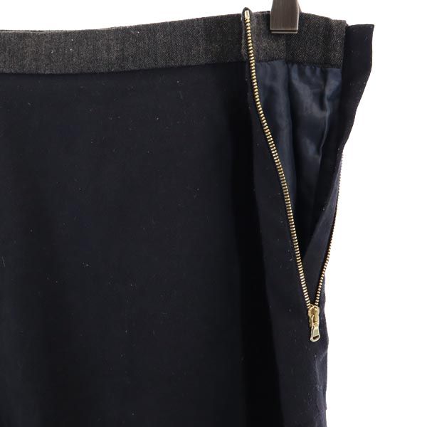 MAX&CO マックスアンドコー ミニ丈 フレアスカート 40 黒 レディース