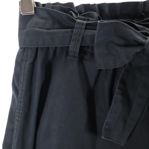 MACPHEE マカフィー 日本製 ミディ丈 スカート 32 黒 トゥモローランド ウエストゴム レディース