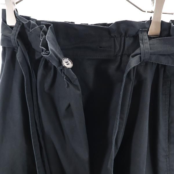 MACPHEE マカフィー 日本製 ミディ丈 スカート 32 黒 トゥモローランド ウエストゴム レディース