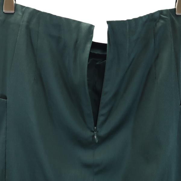 ESTNATION エストネーション 日本製 ミディ丈 スカート 36 グリーン レディース