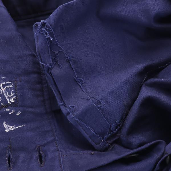 グルカショーツ ショートパンツ ネイビー ボタンフライ レディース