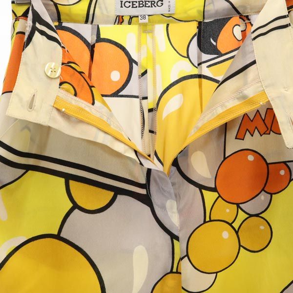 CENTO X CENTO BY ICEBERG アイスバーグ ミッキーマウス イタリア製 ショートパンツ 38 ベージュ系 レディース