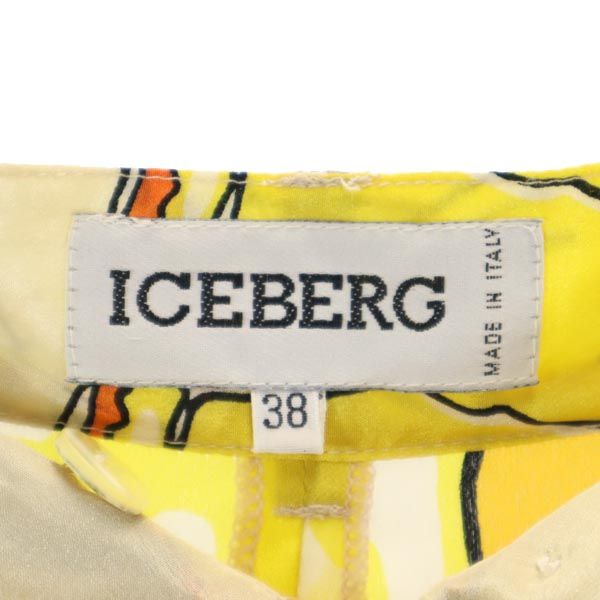 CENTO X CENTO BY ICEBERG アイスバーグ ミッキーマウス イタリア製 ショートパンツ 38 ベージュ系 レディース