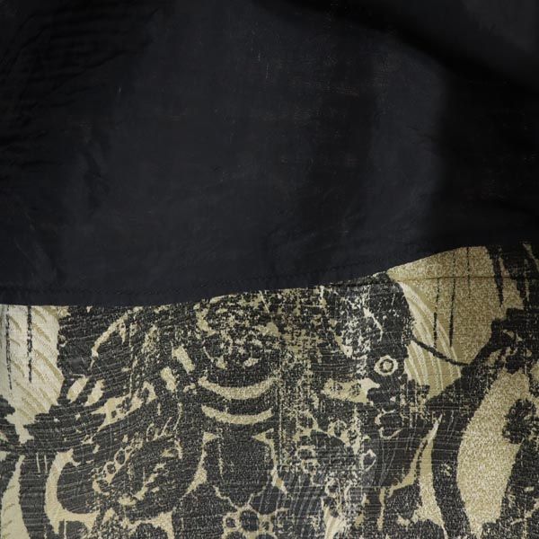 Max Mara WEEKEND マックスマーラ ウイークエンド 総柄 ミニ丈 スカート 36 グレー系 サイドジップ レディース