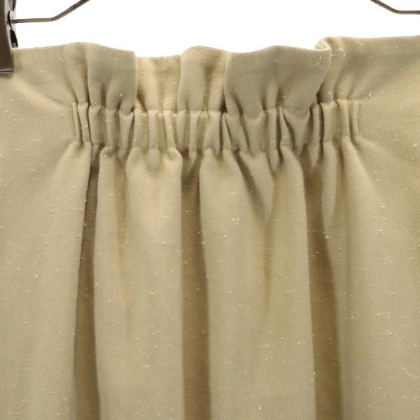 UNITED TOKYO ユナイテッドトウキョウ 日本製 ロングスカート 1 ベージュ系 サイドジップ レディース