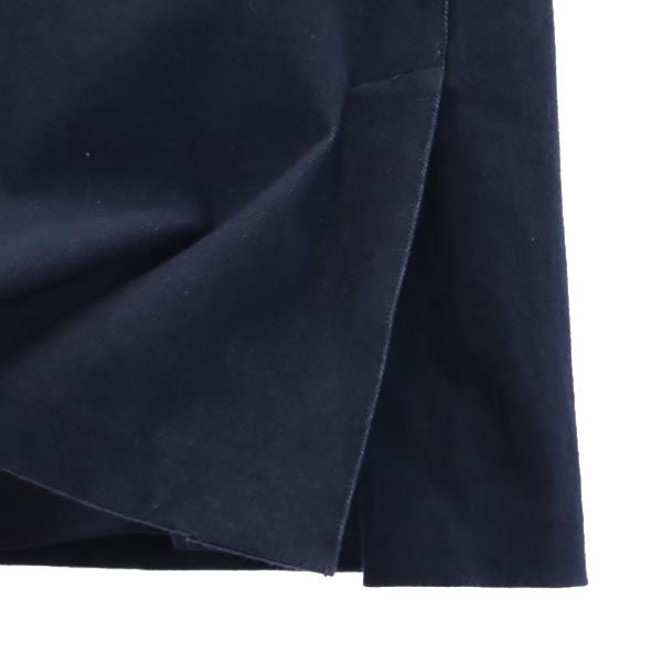 OPENING CEREMONY オープニングセレモニー 日本製 ミディ丈 スカート M ネイビー系 バックジップ レディース