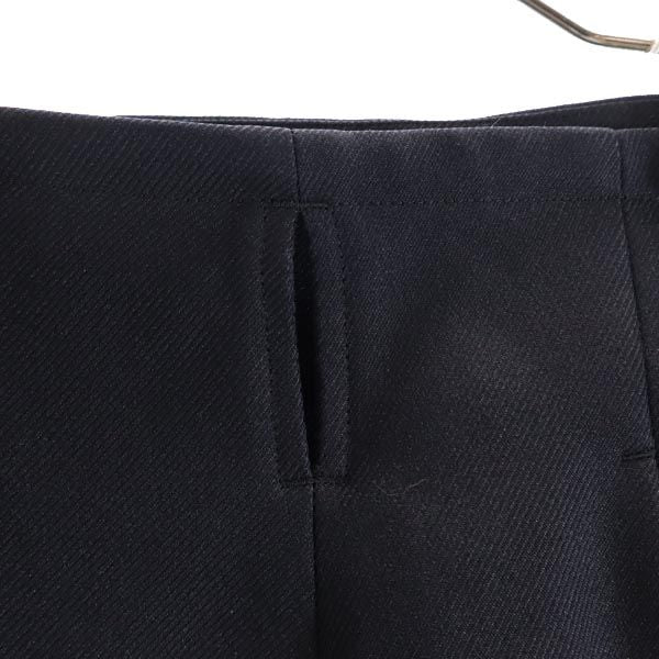 martinique マルティニーク ミモレ丈 フレアスカート 1 ブラック系 サイドジップ レディース