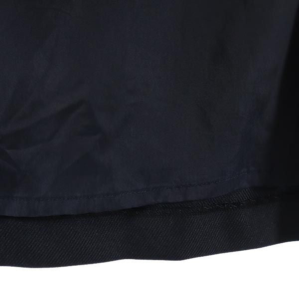 martinique マルティニーク ミモレ丈 フレアスカート 1 ブラック系 サイドジップ レディース