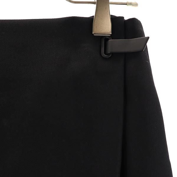 MARTIN MARGIELA マルタンマルジェラ イタリア製 ウール100% ミニスカート 38 ブラック レディース