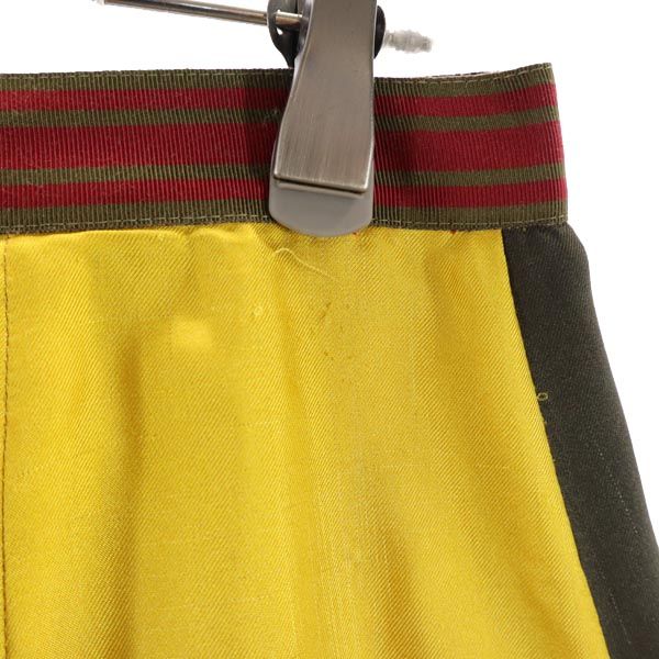 MAX MARA マックスマーラ シルク100% 総柄 ミニ丈 ラップスカート 38 レディース