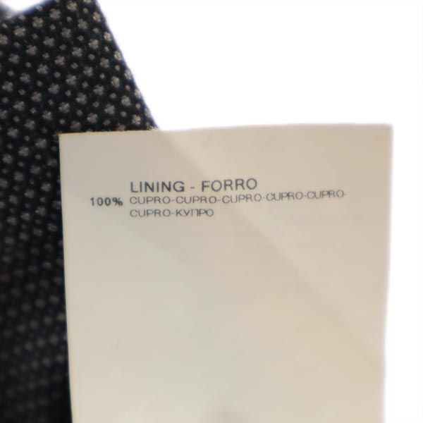 Emporio Armani エンポリオアルマーニ 総柄 ミニ丈 ウエストリボン スカート USA6 グレー系 サイドジップ レディース