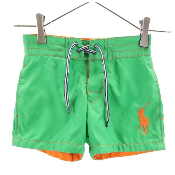 Polo by Ralph Lauren ポロバイラルフローレン ビッグポニー スイム パンツ 2T グリーン 水着 インナーパンツ キッズ