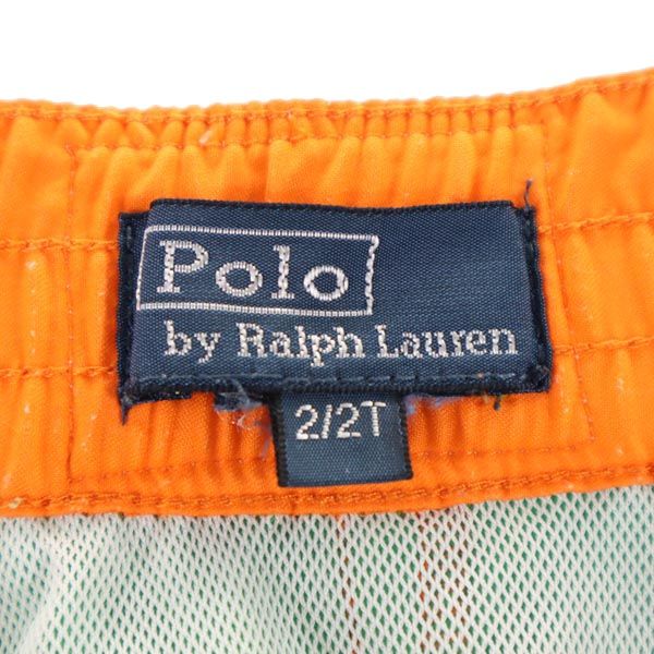Polo by Ralph Lauren ポロバイラルフローレン ビッグポニー スイム パンツ 2T グリーン 水着 インナーパンツ キッズ