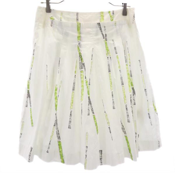 MAX&CO マックスアンドコー ミニ丈 スカート 42 ホワイト系 レディース
