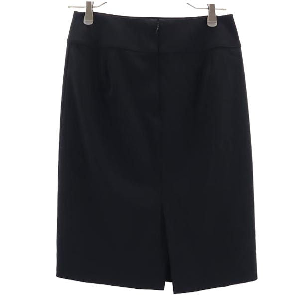 23ku 23区 ミニ丈 タイトスカート 38 ブラック レディース