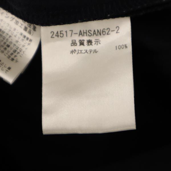 FOXEY NEW YORK フォクシー ニューヨーク 日本製 ミニ丈 スカート 40 ネイビー サイドジップ レディース