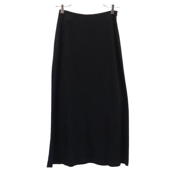 A.P.C. アーペーセー フランス製 ロング丈 スカート S ブラック系 サイドジップ レディース