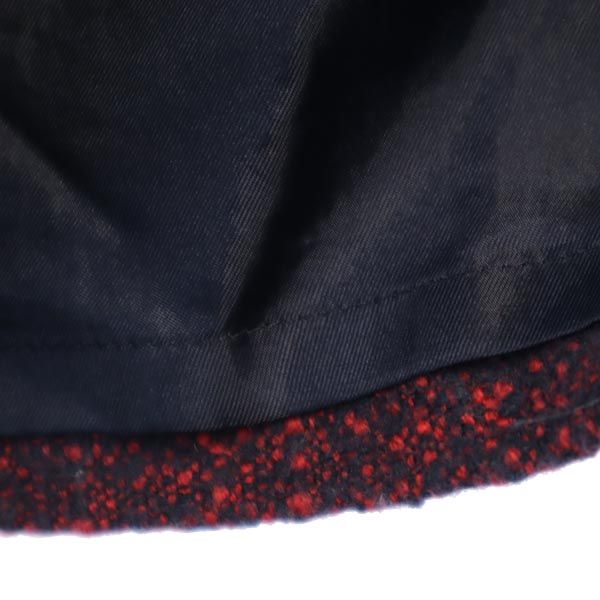 MACKINTOSH PHILOSOPHY マッキントッシュフィロソフィー 三陽商会 ミニ丈 ツイード タイトスカート 36 レッド系 レディース