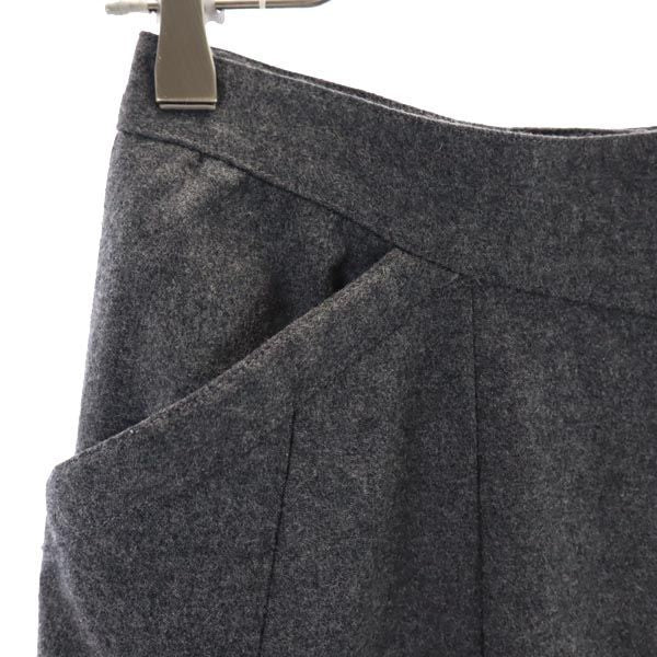 Christian Dior クリスチャンディオール ミディ丈 プリーツスカート L グレー系 レディース