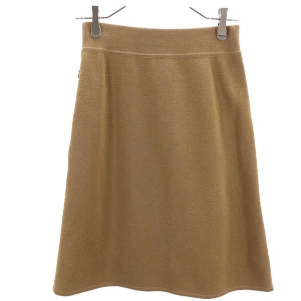 FOXEY フォクシー 日本製 ミニスカート 38 ブラウン系 レディース