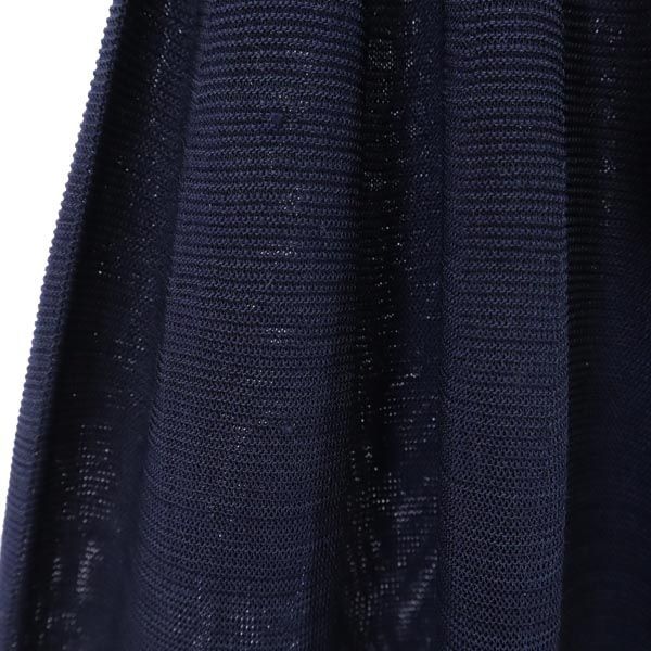 CFCL シーエフシーエル ロング丈 ニット スカート 1 ネイビー ウエストゴム レディース