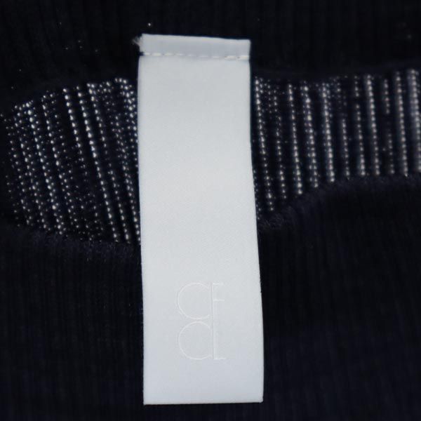 CFCL シーエフシーエル ロング丈 ニット スカート 1 ネイビー ウエストゴム レディース