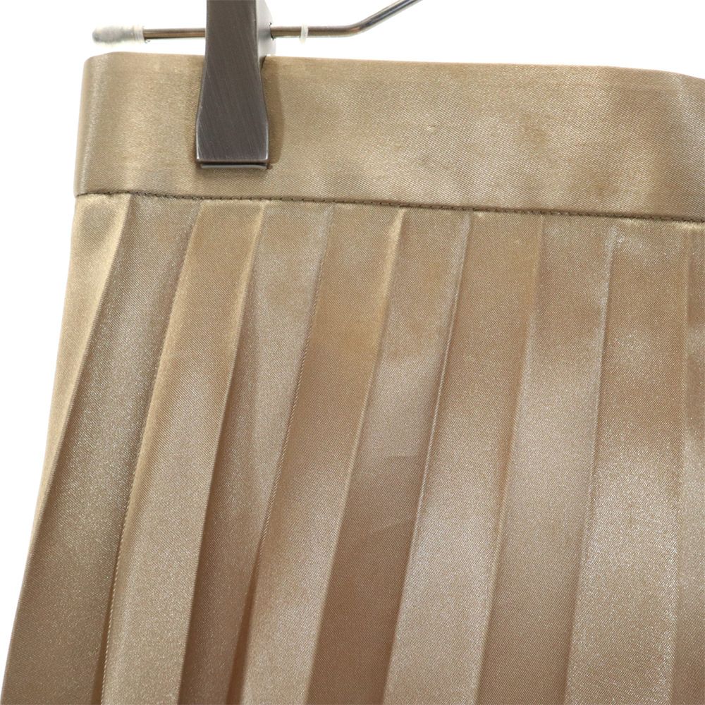 トリココムデギャルソン 90s 1998年 ミニ丈 プリーツスカート M ブロンズ系 tricot COMME des GARCONS レディース