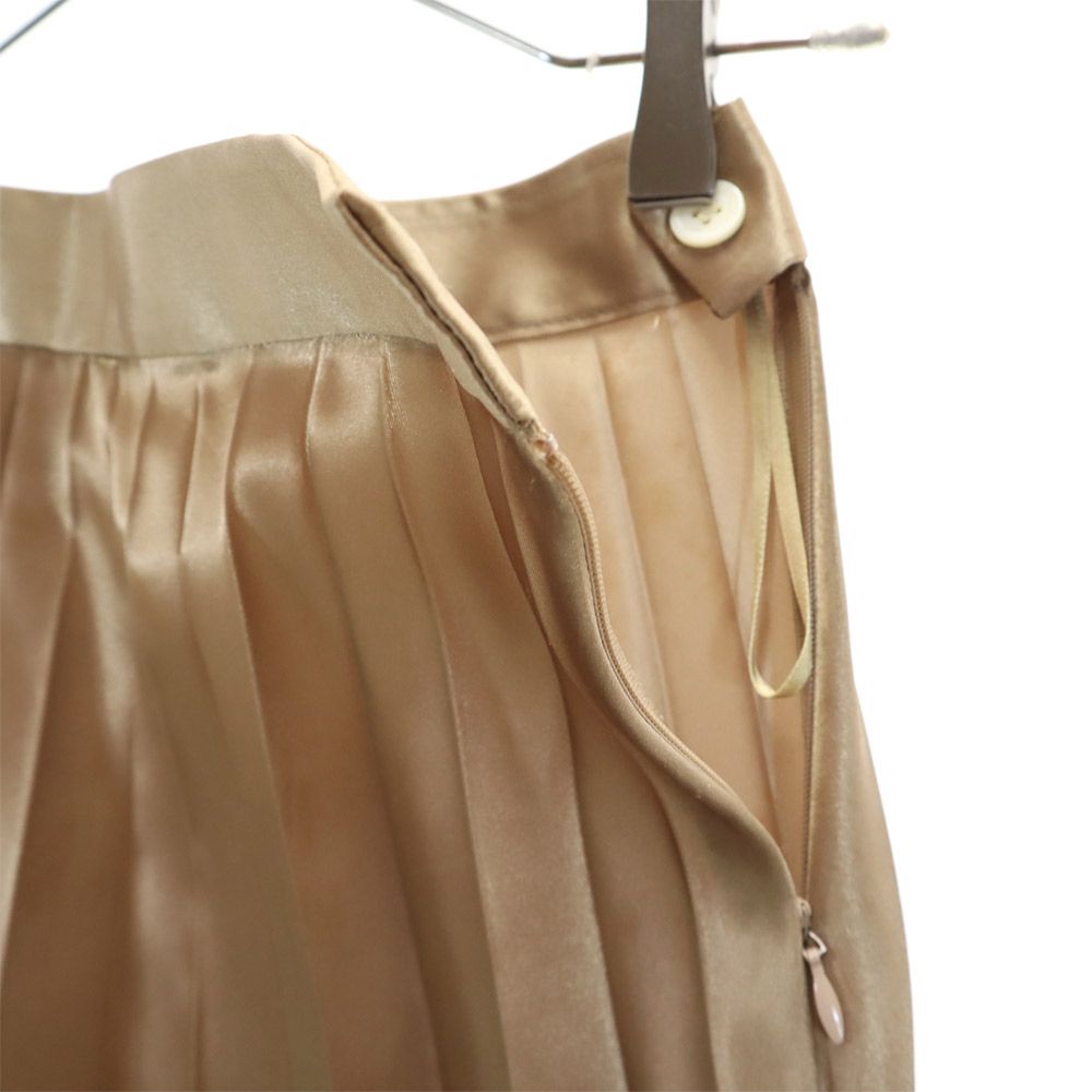 トリココムデギャルソン 90s 1998年 ミニ丈 プリーツスカート M ブロンズ系 tricot COMME des GARCONS レディース