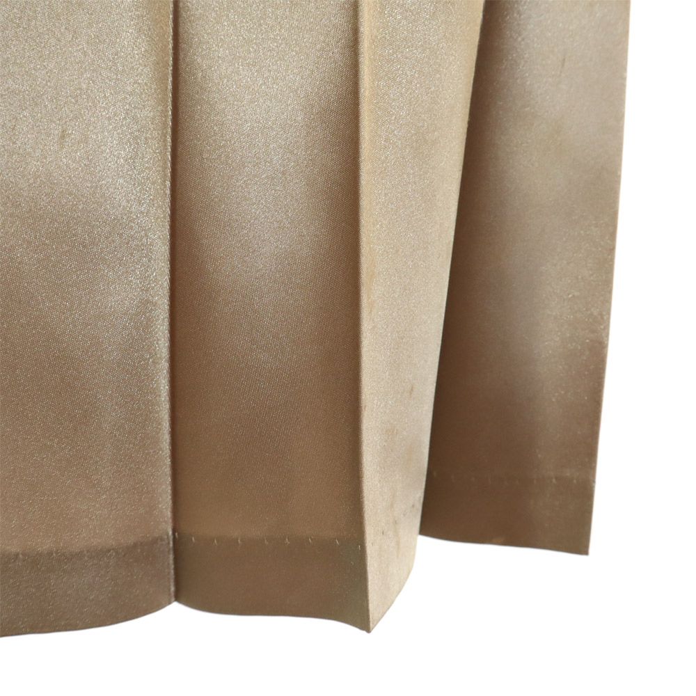 トリココムデギャルソン 90s 1998年 ミニ丈 プリーツスカート M ブロンズ系 tricot COMME des GARCONS レディース