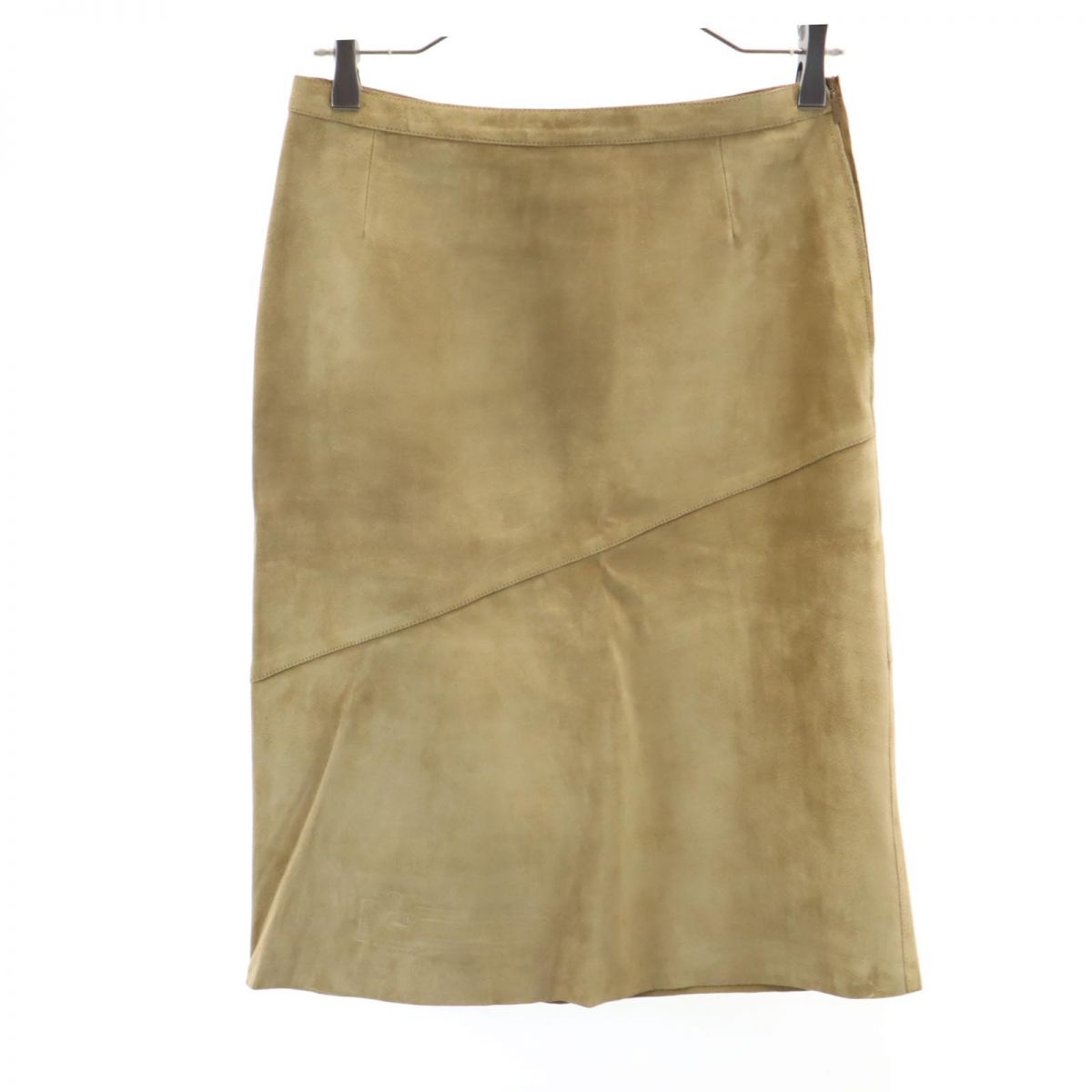 GUCCI グッチ イタリア製 ミディ丈 スカート 42 ベージュ レディース