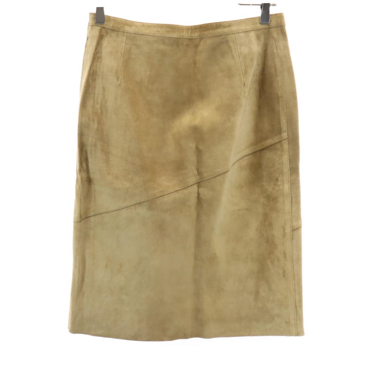 GUCCI グッチ イタリア製 ミディ丈 スカート 42 ベージュ レディース