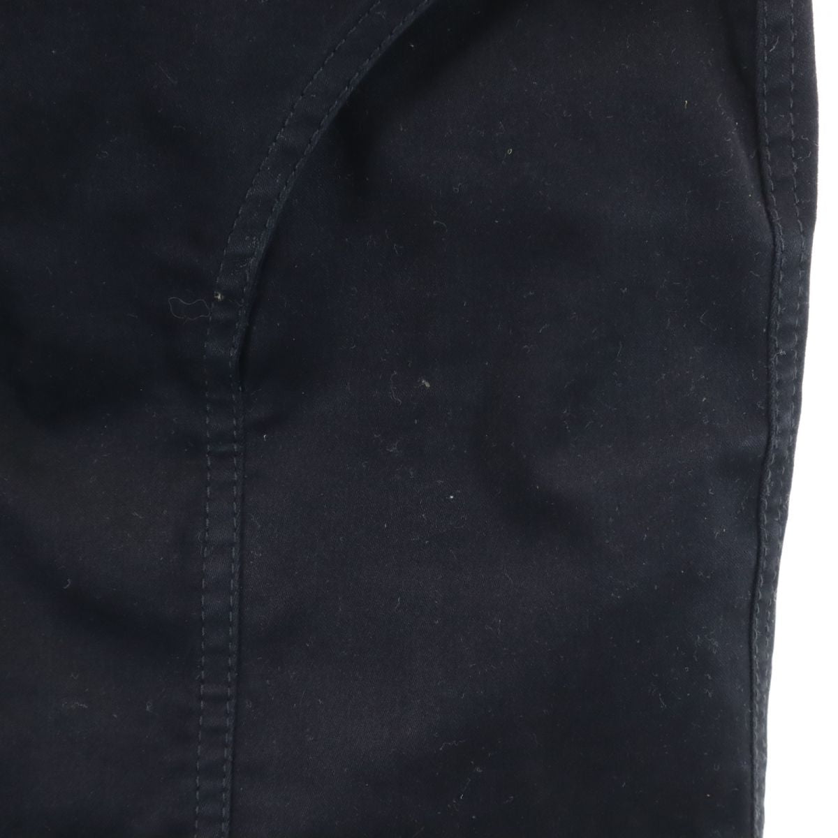 GUCCI グッチ イタリア製 ミディ丈 スカート 38 黒 ストレッチ レディース