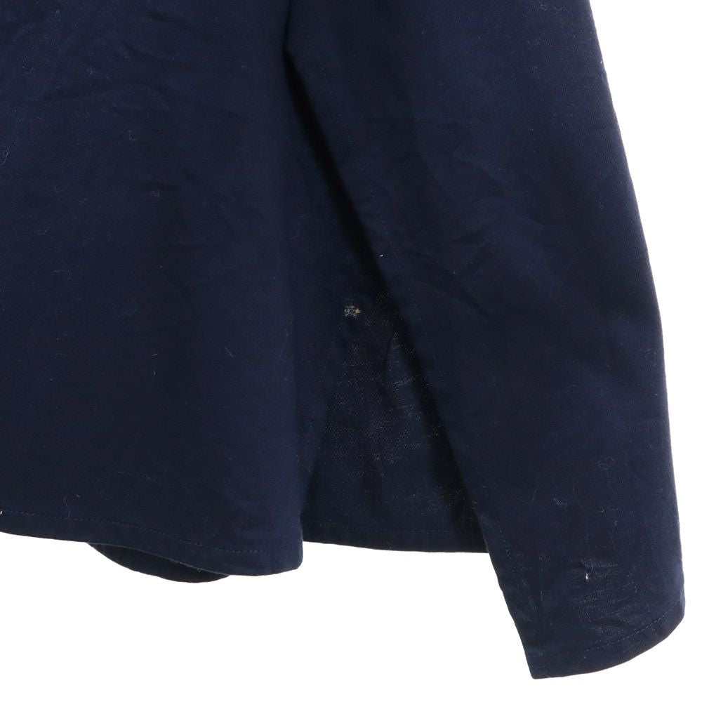 Yohji Yamamoto ヨウジヤマモト 日本製 ロング丈 シワ加工 フレアスカート 1 ネイビー レディース