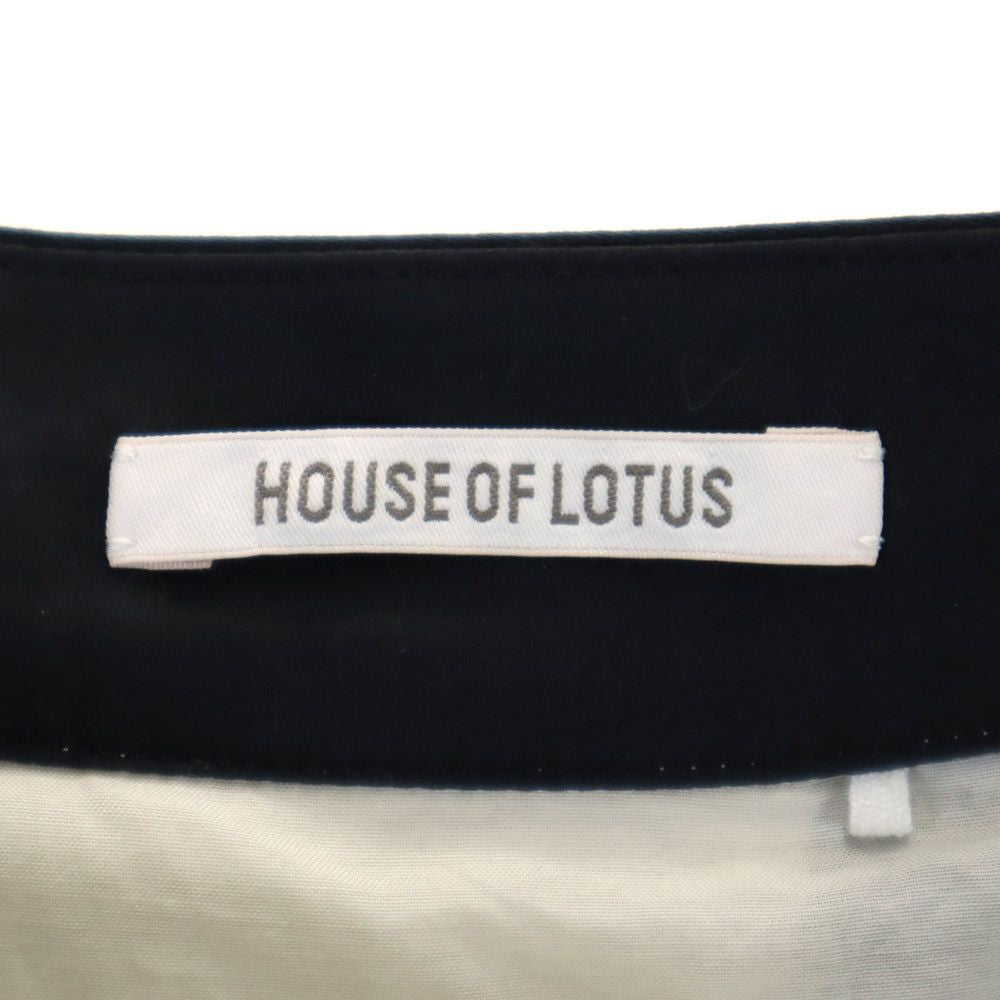 ハウスオブロータス 総柄 ロング丈 フレアスカート ホワイト系 HOUSE OF LOTUS サンプル品 レディース