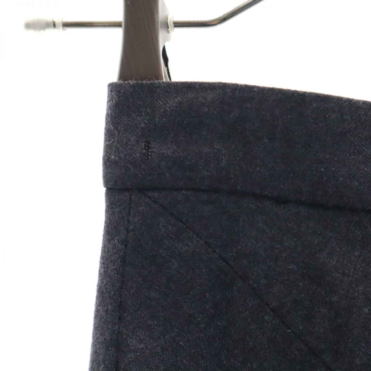 ヴィヴィアンウエストウッド 日本製 ウール ミディ丈 マーメイドスカート 1 ダークグレー Vivienne Westwood RED LABEL 裏地付 レディース