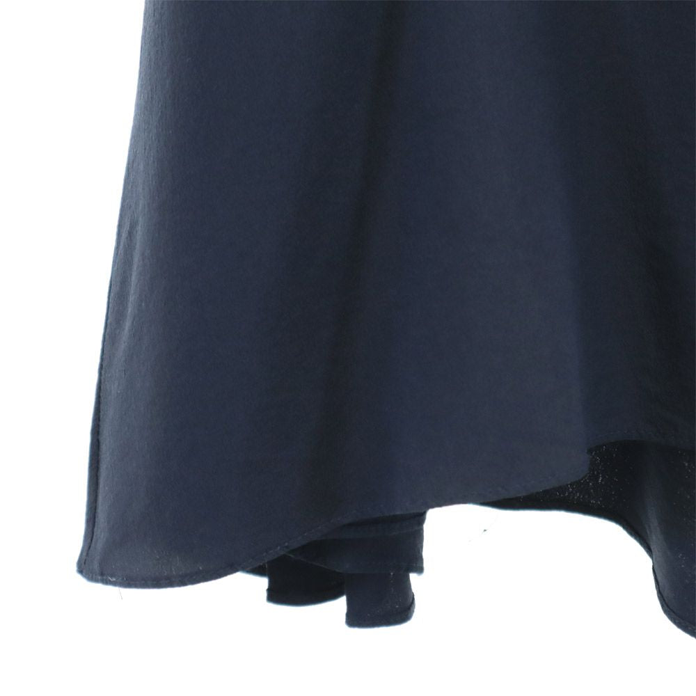 MARNI マルニ イタリア製 ミディ丈 フレアスカート 38 ネイビー レディース