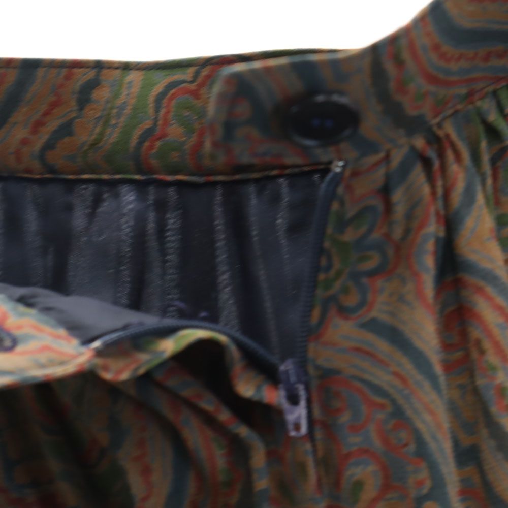 FOXEY フォクシー 日本製 総柄 ミニ丈 フレアスカート 40 レディース